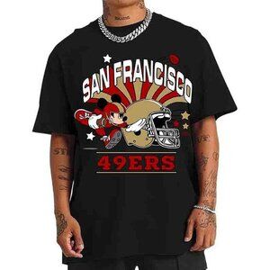 San Francisco 49ers Playoff Champions 20232024 NFL Team Graphic T-Shirt 05